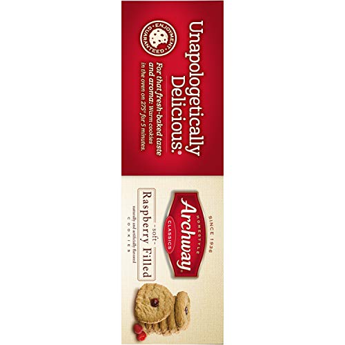 Archway Raspberry Filled Cookies 12 cookies per box: convenient sharing