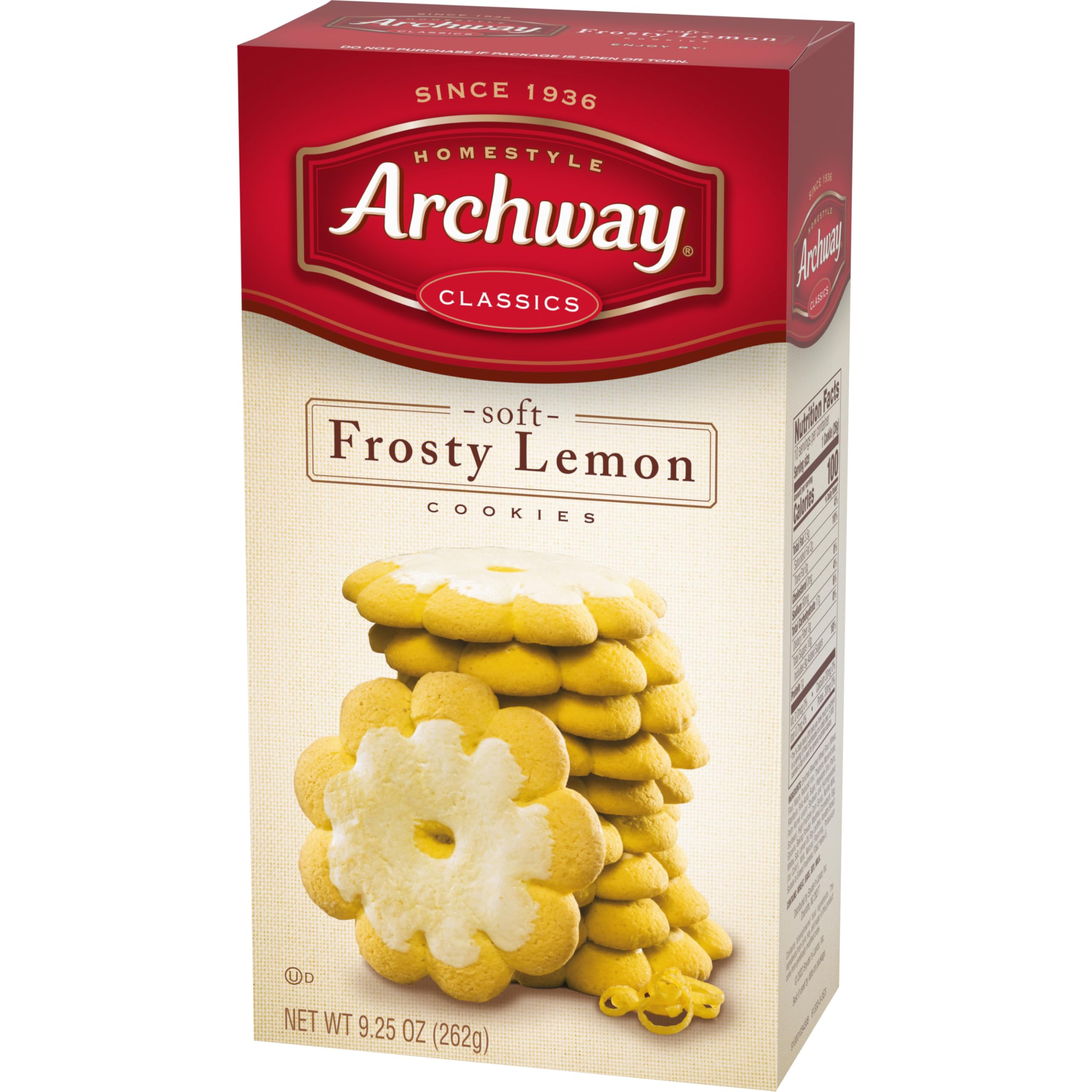 Archway lemon cookies pairing well with tea or coffee moments.