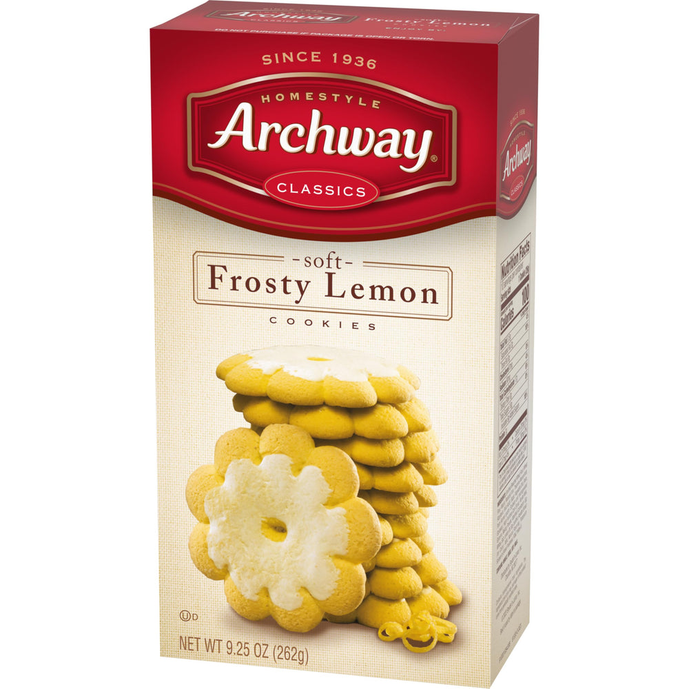 Archway lemon cookies pairing well with tea or coffee moments.