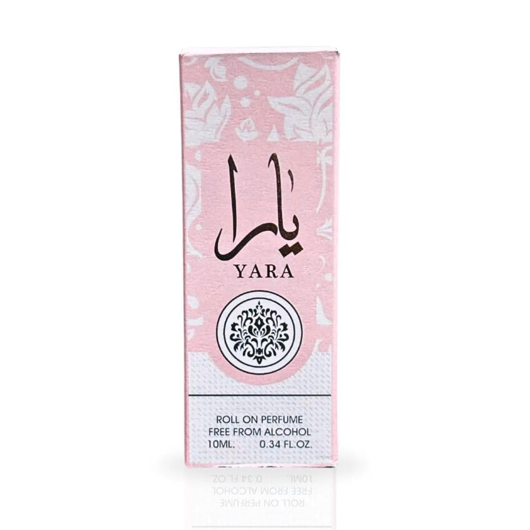 Ard Al Zaafaran Yara roller top-notes visual highlights fruity opening for everyday wear.