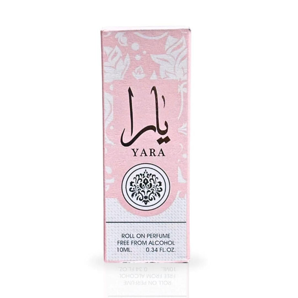 Ard Al Zaafaran Yara roller top-notes visual highlights fruity opening for everyday wear.