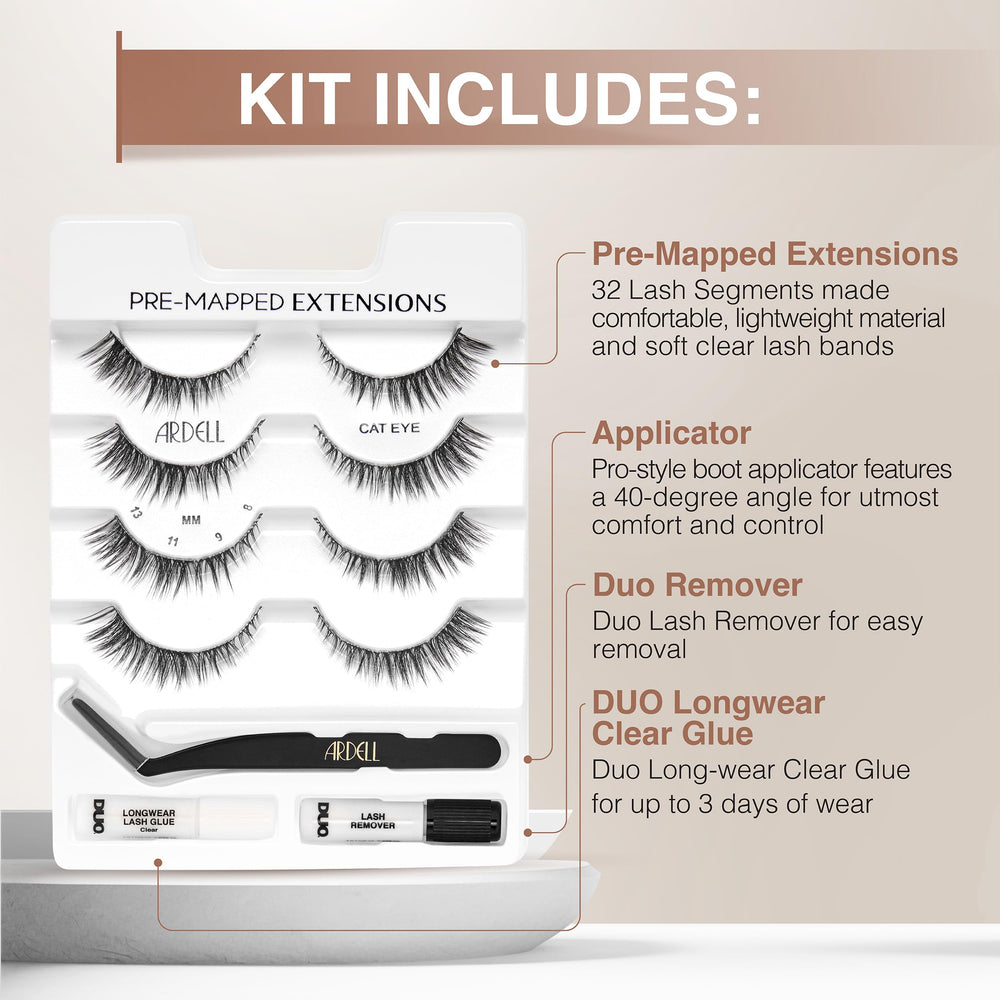 Ardell four-pack lashes enable versatile, stylish looks