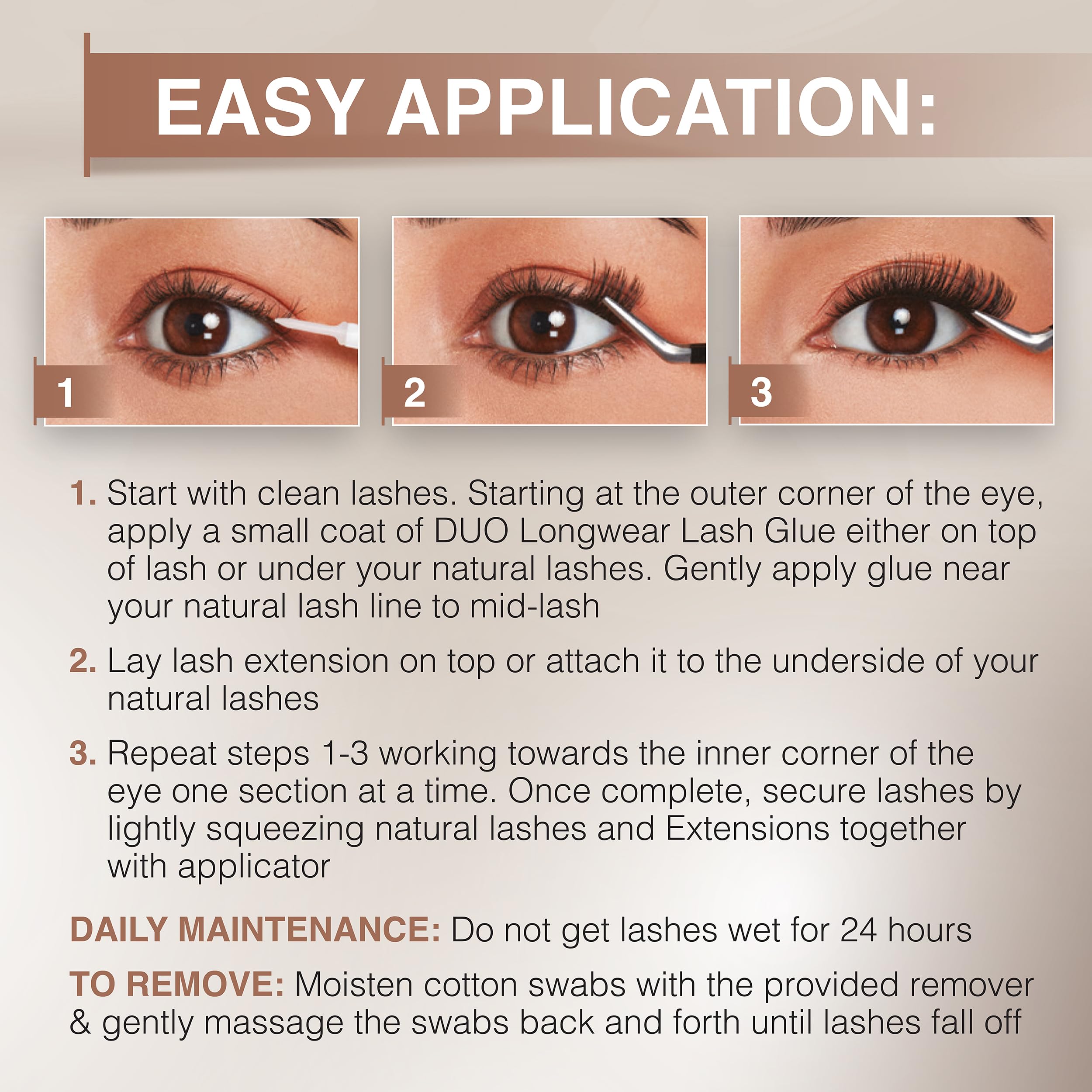 Ardell mapping guide aids easy, mistake-free lash application