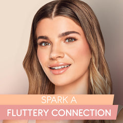 Ardell Naked Clusters 421 seamless blend closeup highlights lightweight lashes.
