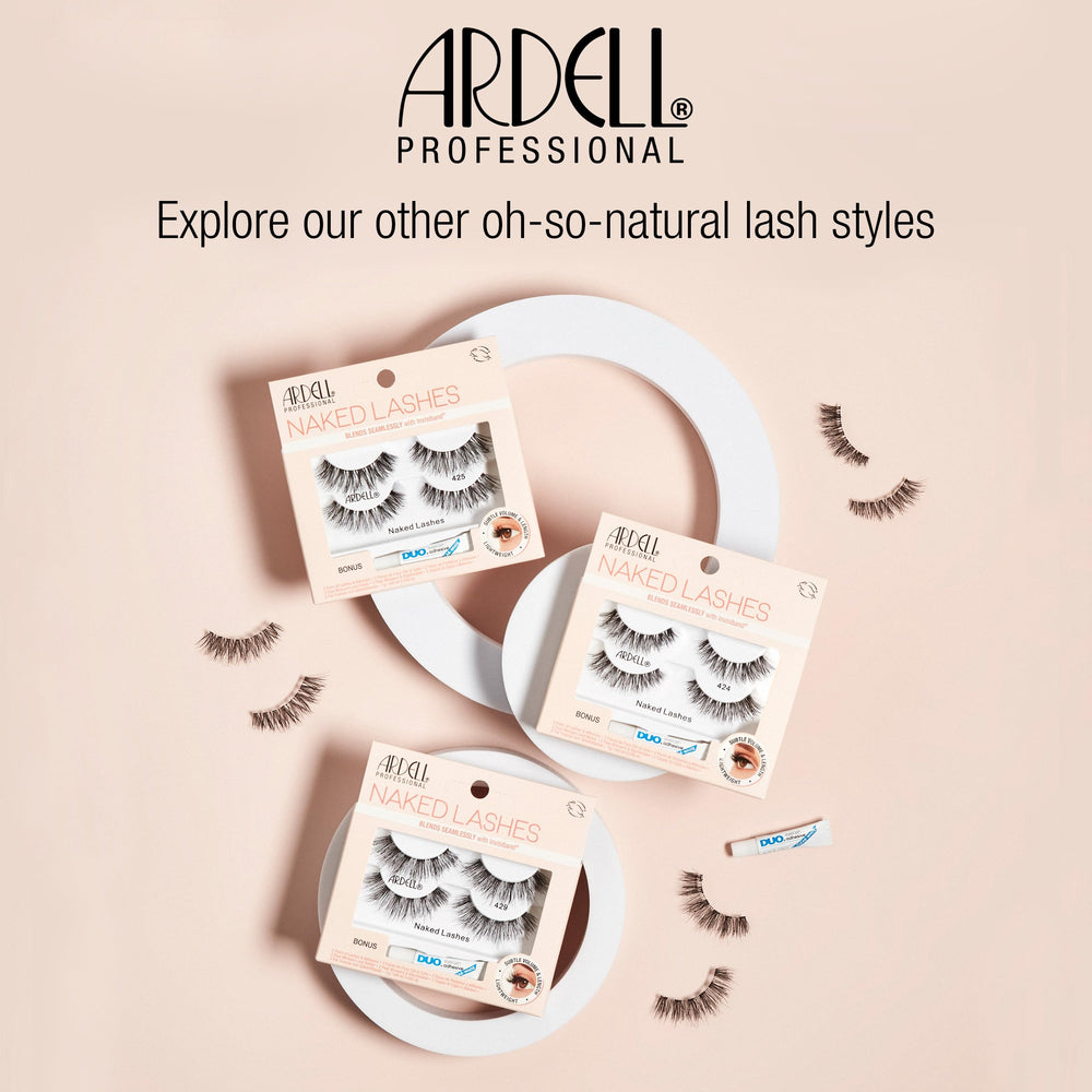 Ardell Naked Lashes 420 packaging clearly displays contents and care instructions.