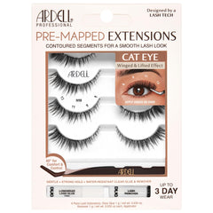 Ardell Pre-Mapped Cat Eye lashes for precise placement and lift