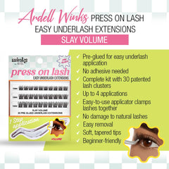 Ardell Winks three lengths 10-12-14 for personalization.