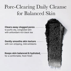 ARENCIA Cleanser bottle highlights 34 natural extracts for moisture barrier support.