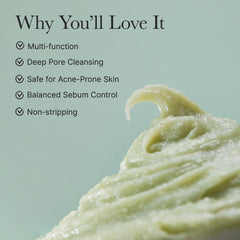 ARENCIA Rice powder texture closeup highlights natural exfoliation for smoother skin.
