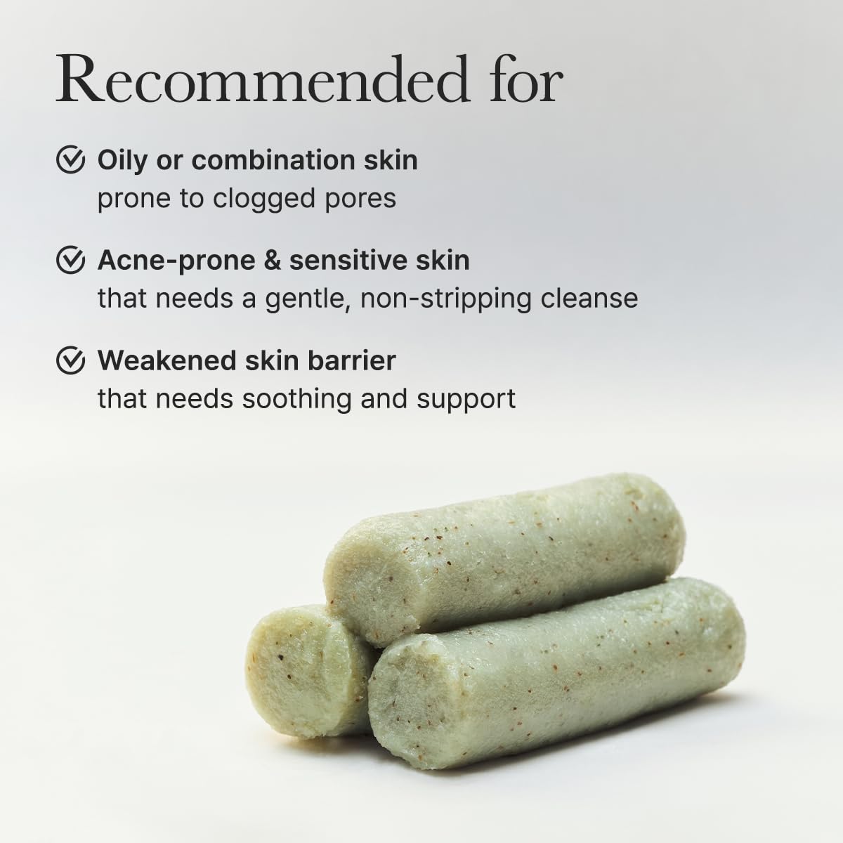 ARENCIA gentle exfoliation LHA action emphasizes refined pores without irritation.