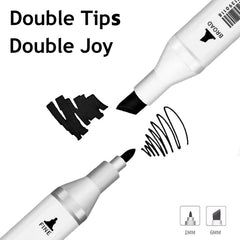 Arhomet 6mm broad-tip marker for fast coverage in art.