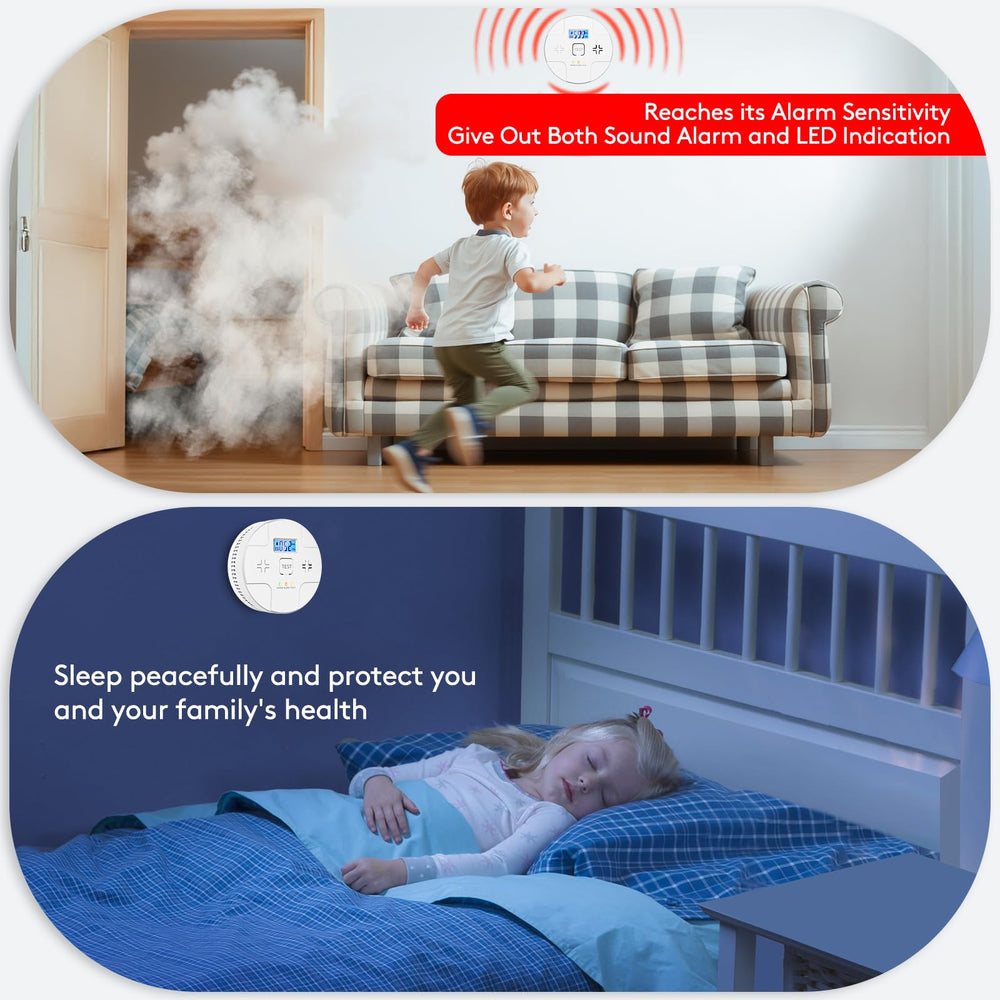 ARIKON easy-installation detector set with batteries included for quick setup