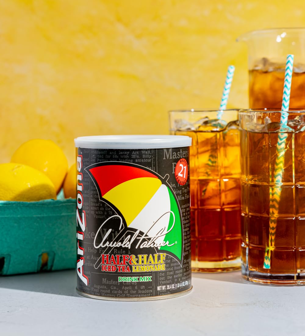 AriZona Arnold Palmer powder mix dissolves quickly in water