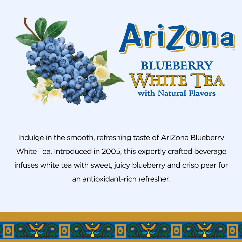 Glass with ice and straw showing serving suggestion for cold refreshment with AriZona.