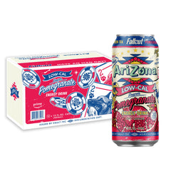 Arizona AriZona Fallout low calorie energy drink can front view, refreshing pick.