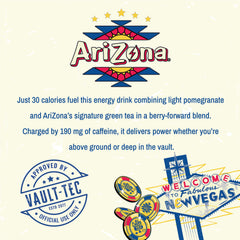 Arizona AriZona Fallout can being grabbed during a gym break for quick energy.