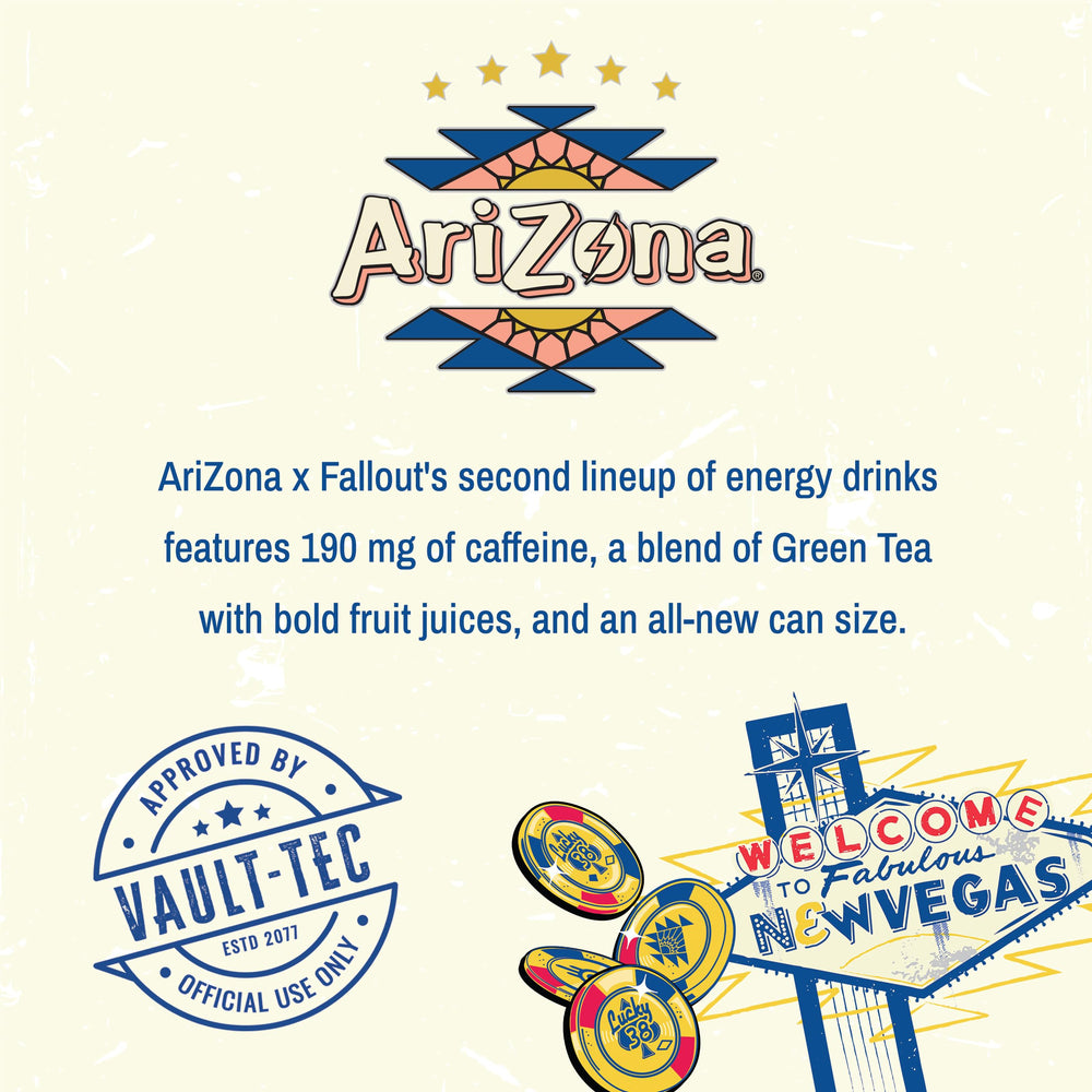 Arizona Fallout Low-Cal Power Pomegranate can offering a lighter option with bold flavor