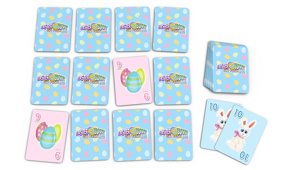 Arizona GameCo Easter Bunny Go Fish Easter basket stuffer image