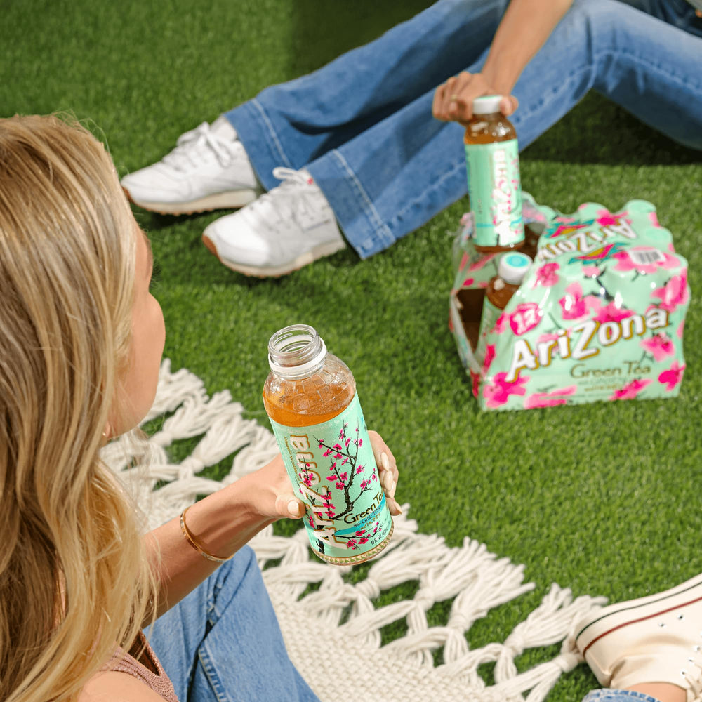 Stacks of Arizona 16oz packs ideal for offices or gatherings.