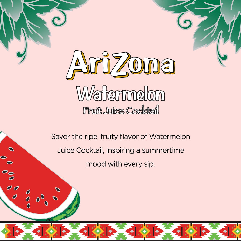 AriZona Watermelon pack-12 demonstrates bulk convenience for families and on-the-go.