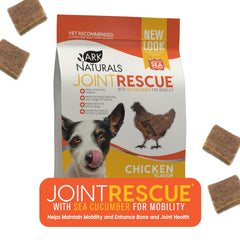 Ark Naturals gommes articulations chien, soutien mobilité et goût apprécié.