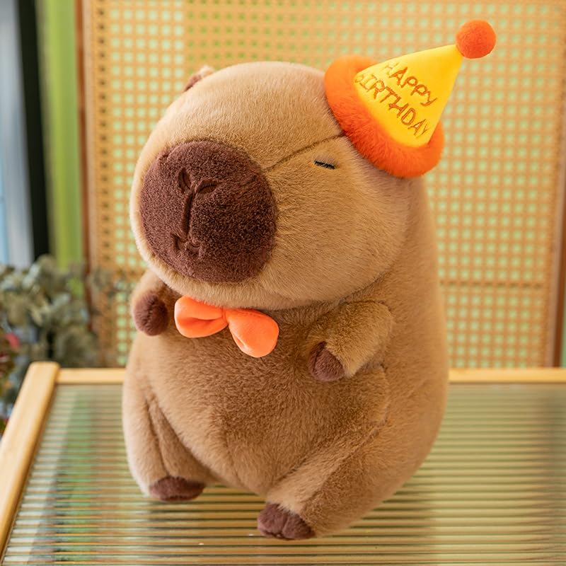 Arkdorz kawaii capybara snuggle toy, great for cuddles and comfort.