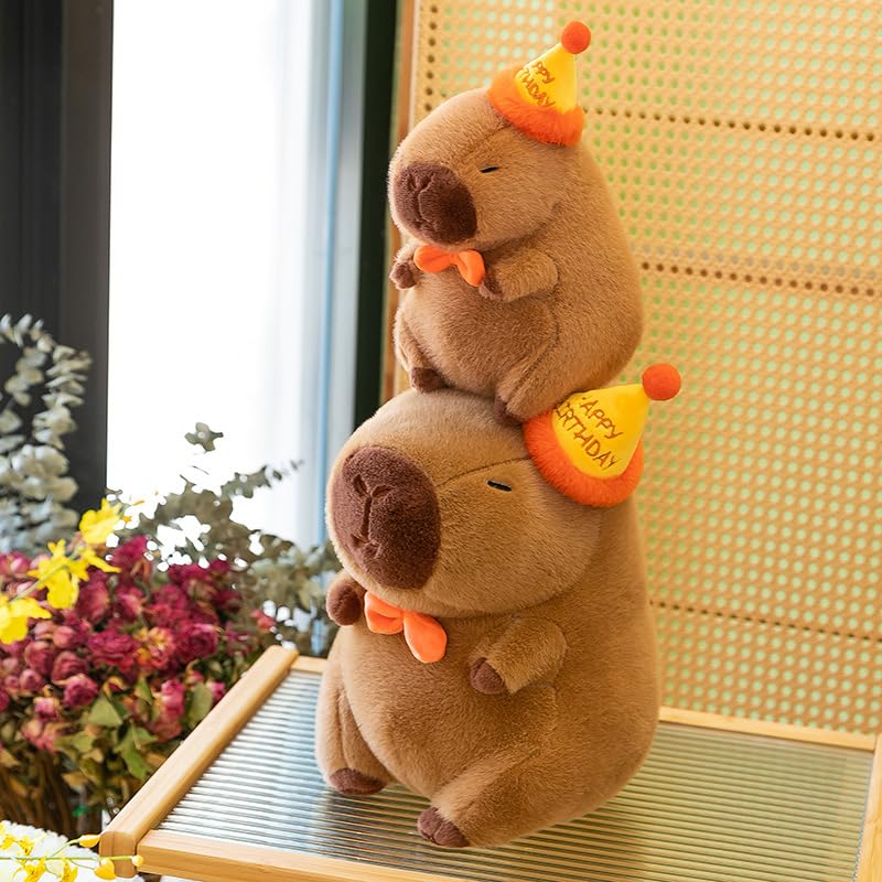 Arkdorz soft capybara stuffed animal, premium materials for gentle hugs.