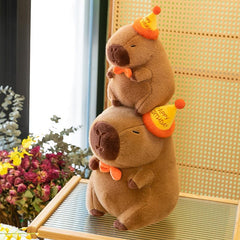 Arkdorz soft capybara stuffed animal, premium materials for gentle hugs.