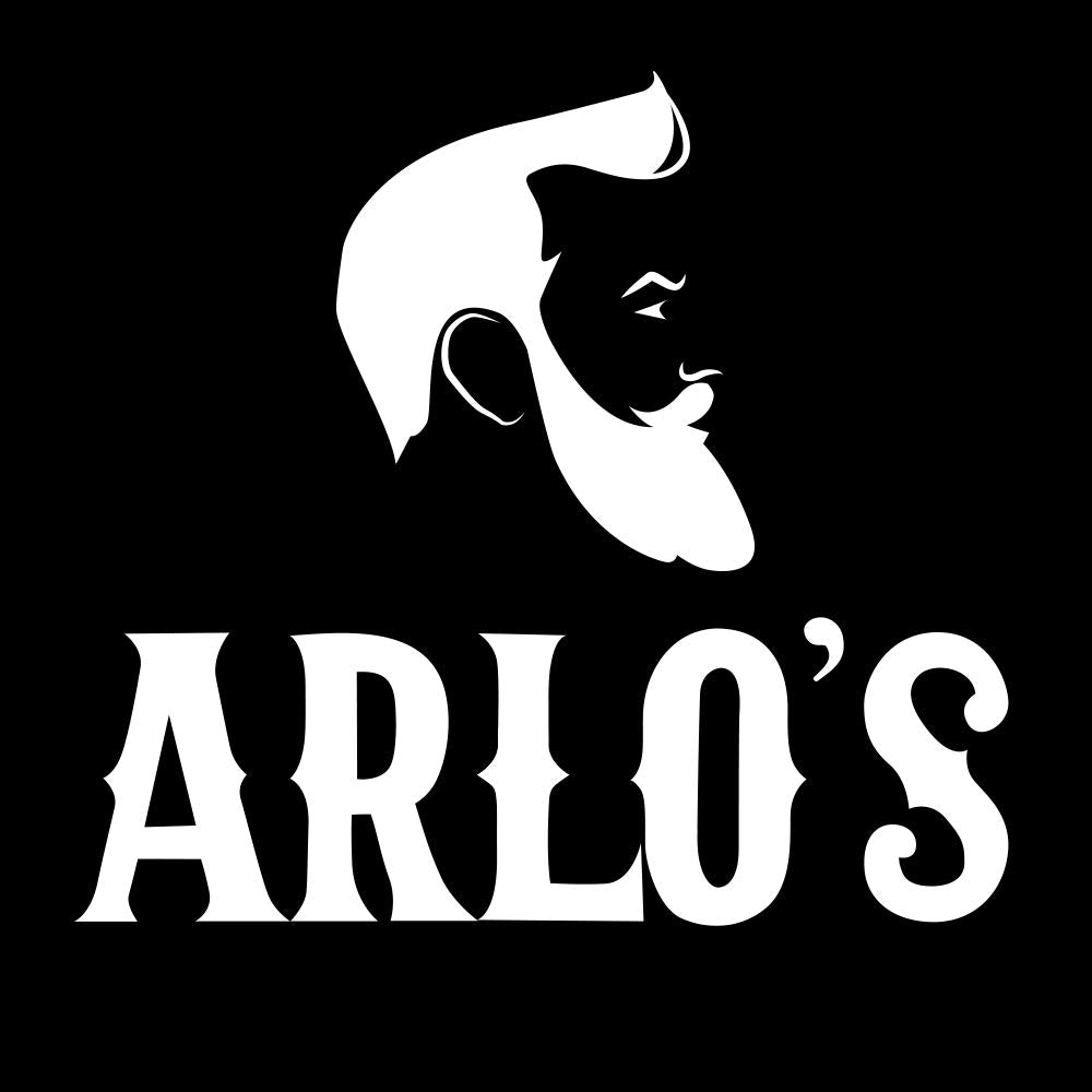 Arlo's Pro-Growth beard wash packaging box with vanilla sandalwood scent.