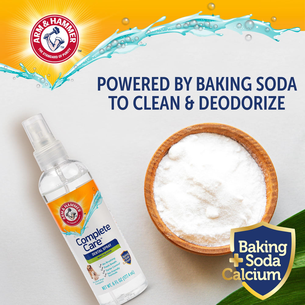 Arm & Hammer mint scent accompanies the spray for a pleasant experience.