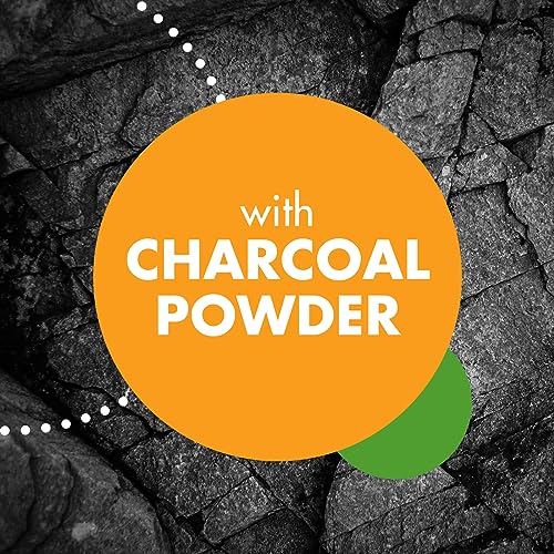 Arm & Hammer Essentials Charcoal Deodorant pack back view shows ingredients.