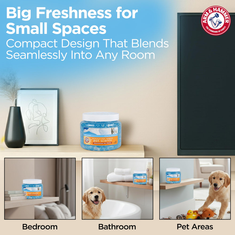 Place in closets or laundry rooms to manage pet odors discreetly.