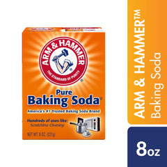 Arm & Hammer Pure Baking Soda on pantry shelf ready for everyday tasks