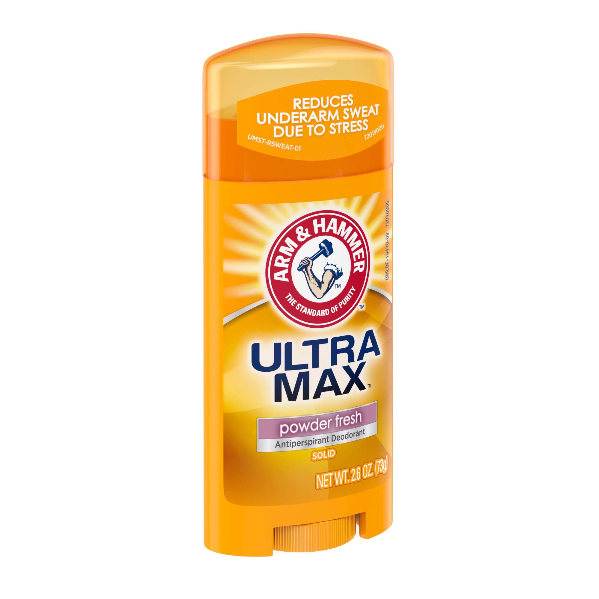 Arm & Hammer Ultra Max stick twist activation demonstrates easy, quick application.