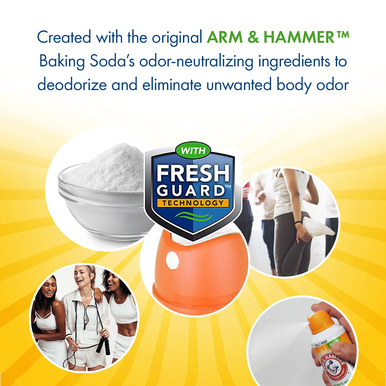 Unisex fragrance from Arm & Hammer suits men and women for daily use.