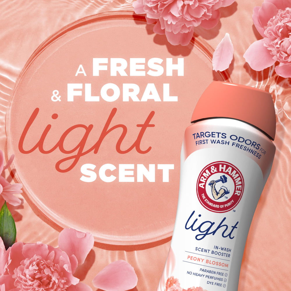 Arm & Hammer baking soda crystals visualizing core cleaning power.