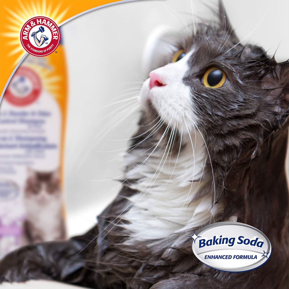 Rinsing the coat during a bath to leave a fresh scent
