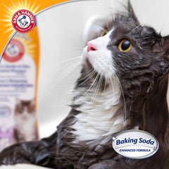 Rinsing the coat during a bath to leave a fresh scent