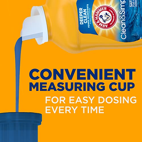 ARM & HAMMER Clean & Simple eco-friendly formula with biodegradable packaging.