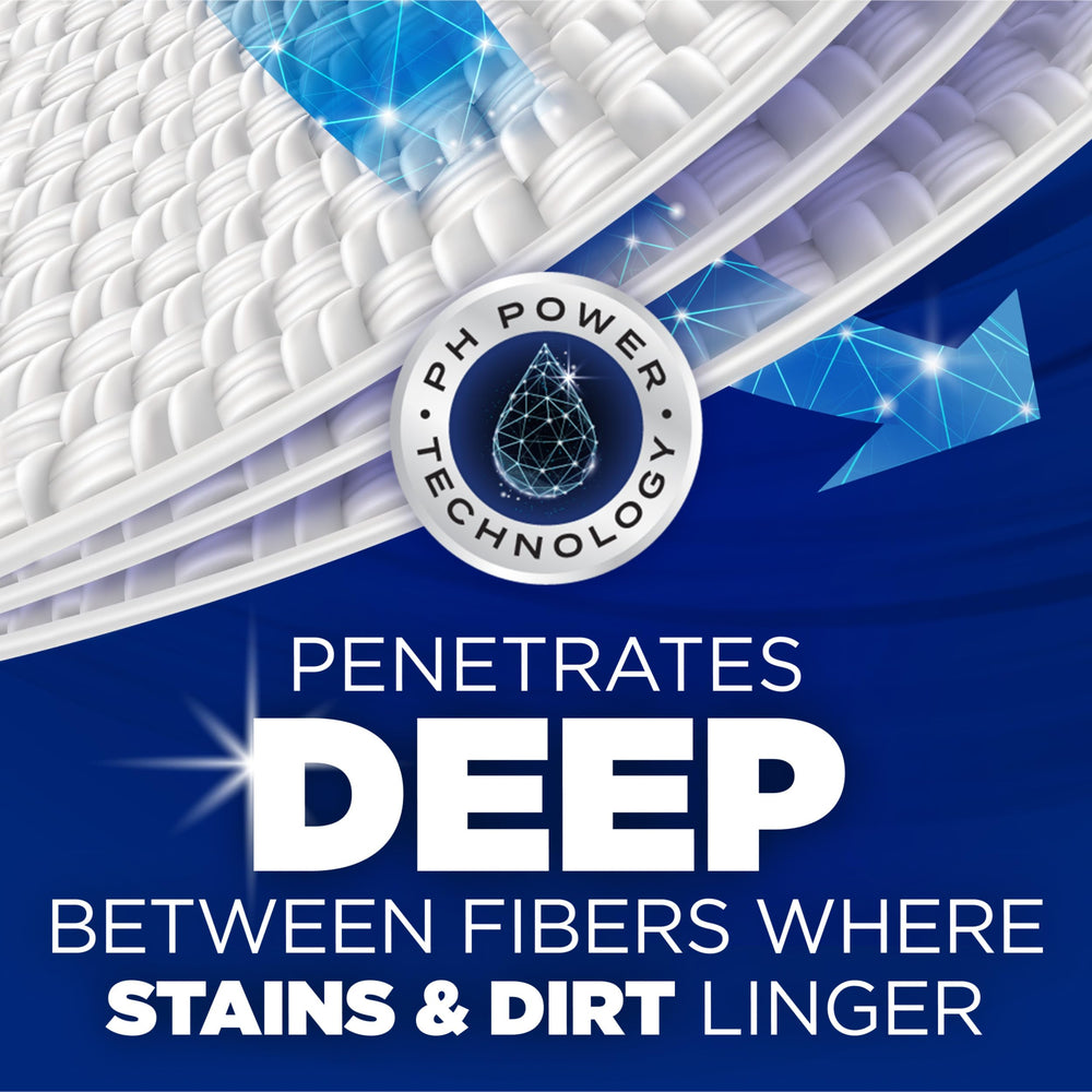 Cleans effectively in cold water to save energy.