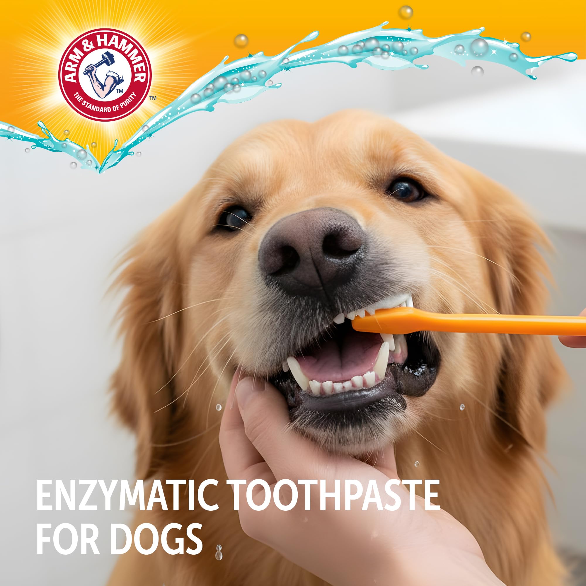 Arm & Hammer label ingredients highlight calcium and baking soda benefits