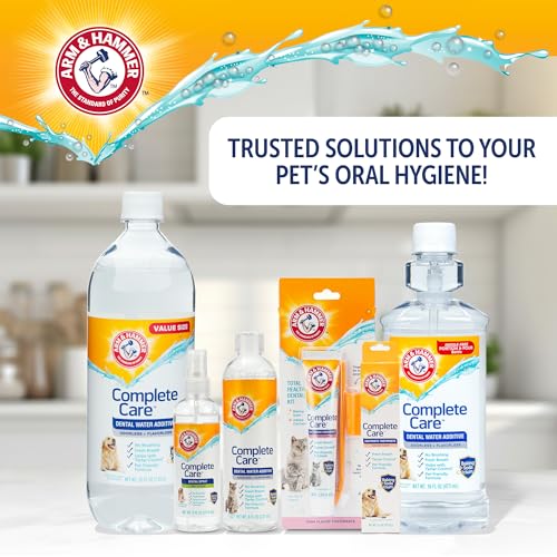 Complete care toothpaste ensuring safe daily use for dogs of different sizes
