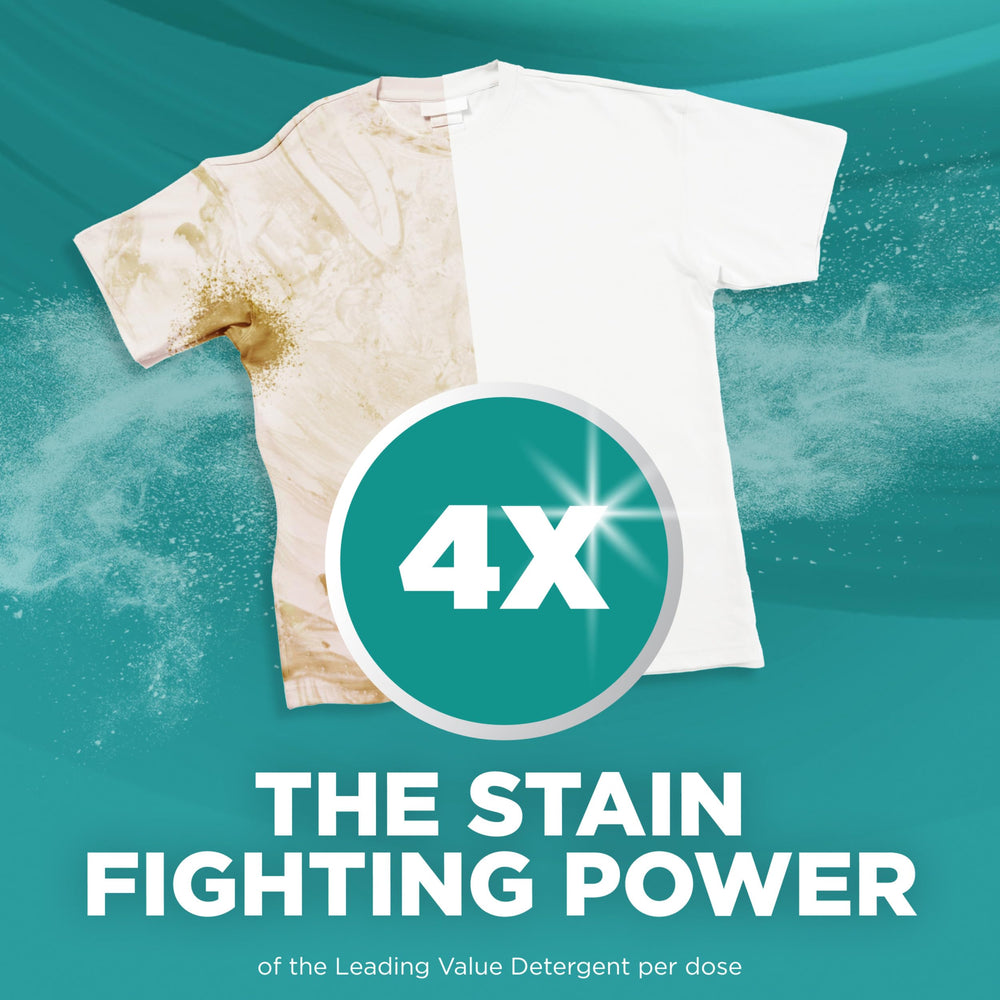 Arm & Hammer Deep Clean Free & Clear fibers receive deep-cleaning action from ionic micro-scrubbers.