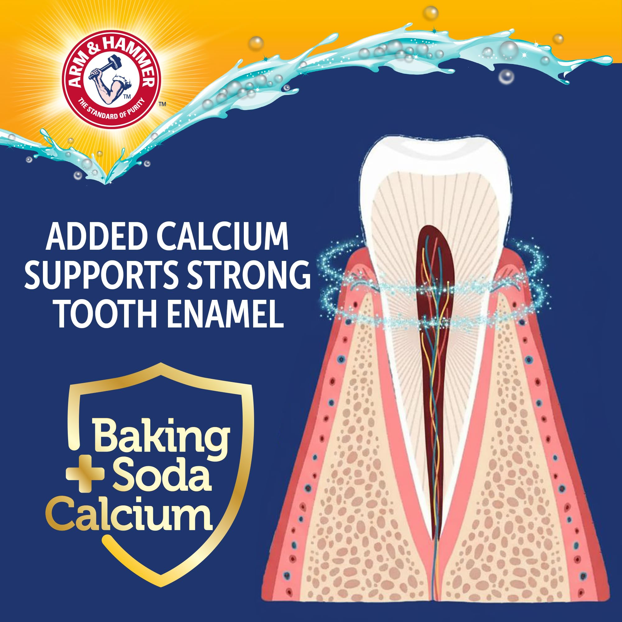 Arm & Hammer formula is odorless and flavorless for seamless daily acceptance.