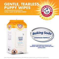 Arm & Hammer Dog Grooming Wipes for coat refresh and deodorizing between baths.