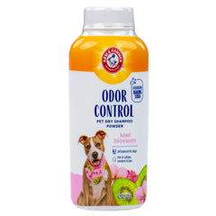 Arm & Hammer for Pets odor control powder bottle for between-bath refresh