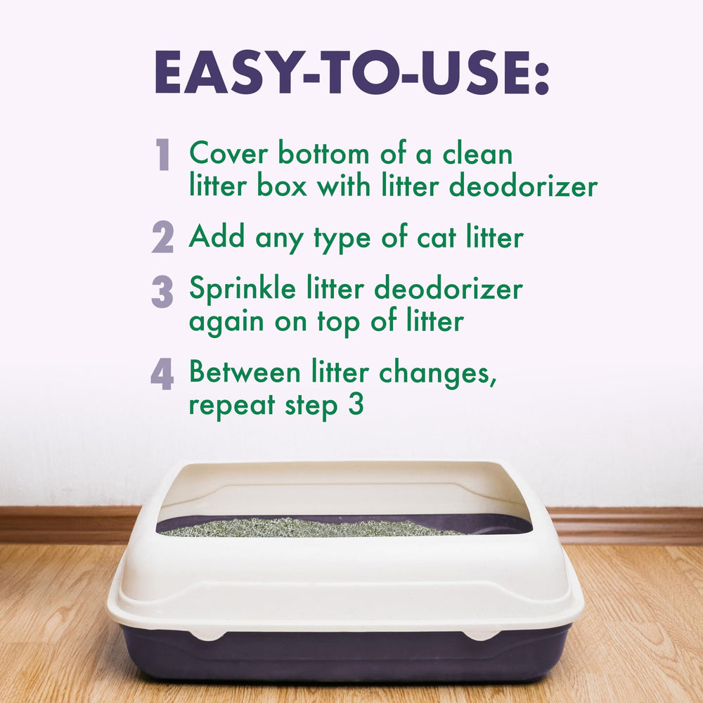 Forever Fresh creates a pleasantly fresh room after litter changes.