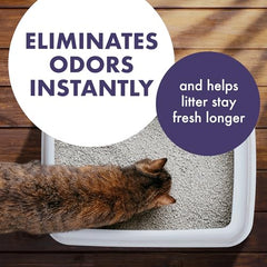 Forever Fresh wild lavender scent adds pet-friendly aroma to the area.