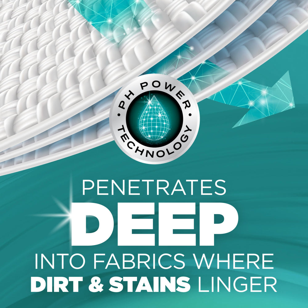 Arm & Hammer Deep Clean Free & Clear is fragrance-free and dye-free for sensitive skin.