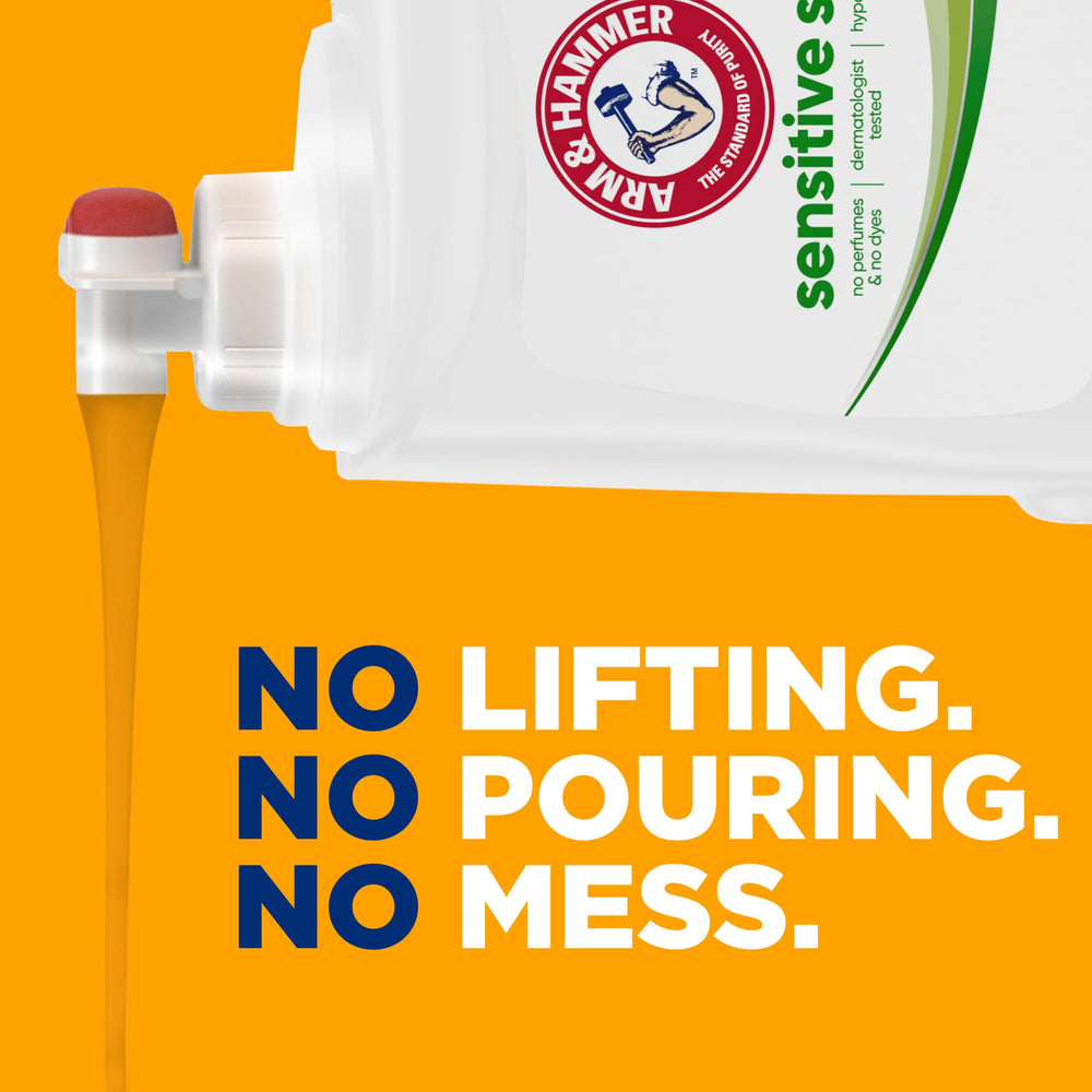 Arm & Hammer fragrance-free family scene with fresh clothes.